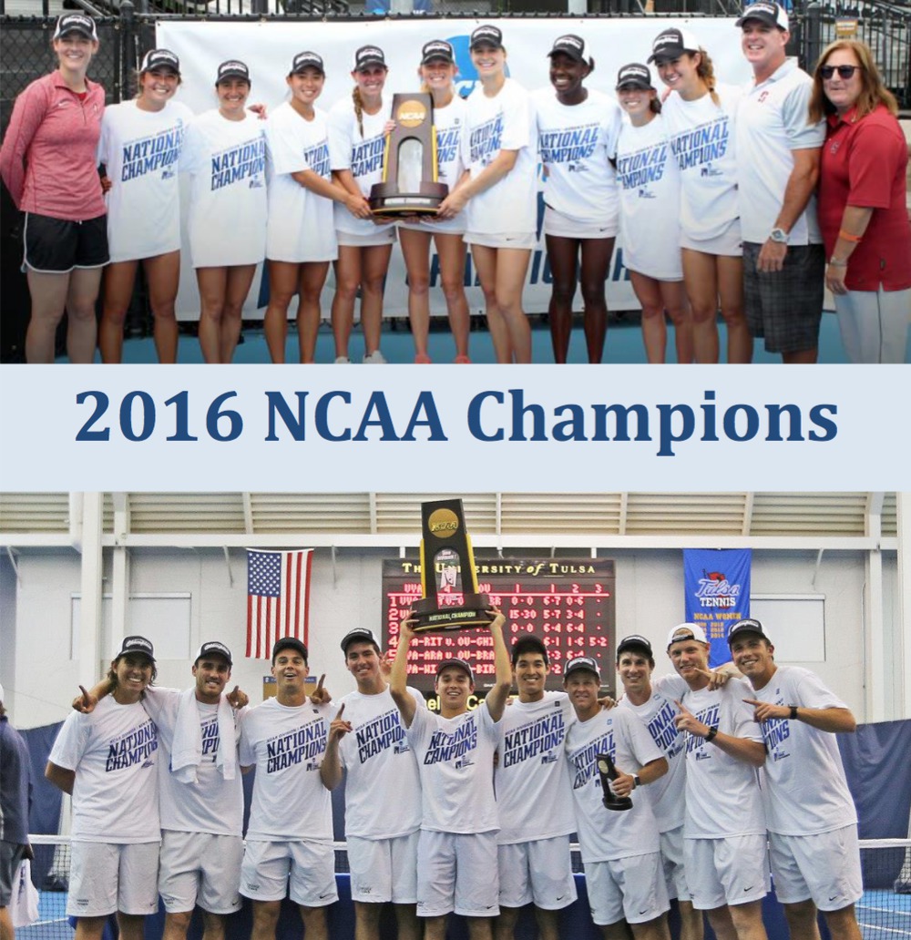 Virginia, Stanford Take Home NCAA Tennis Titles